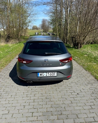 Seat Leon cena 52000 przebieg: 85000, rok produkcji 2013 z Sieradz małe 172